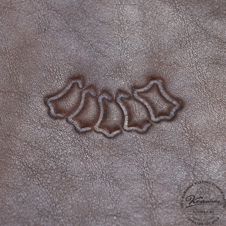 Кожаный рюкзак "Дафна" (коричневая гладкая кожа)